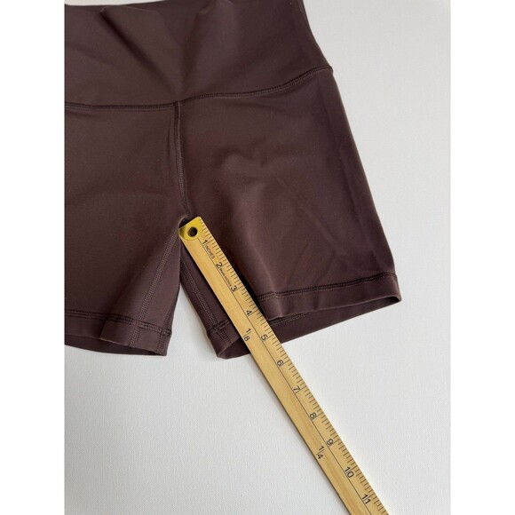 NWOT Aritzia Golden Butter Brown Biker Shorts Size 4 Women’s Workout - Picture 4 of 6